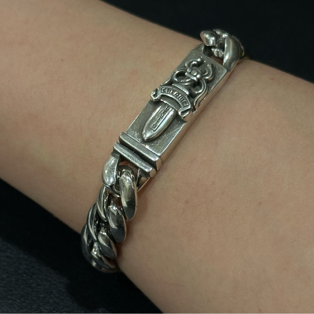 Chrome Hearts Mini Dagger ID Bracelet